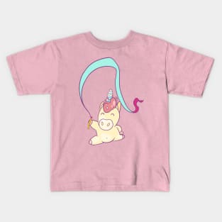 Chubby Unicorn - Dance Kids T-Shirt